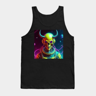 Skull Demon in Space Tank Top